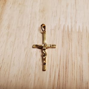 Gold Crucifix Pendant